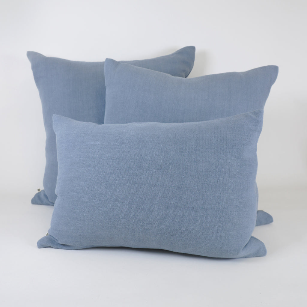 Linen Cushion  |  French Blue