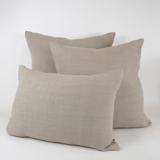 Linen Cushion  |  Sand