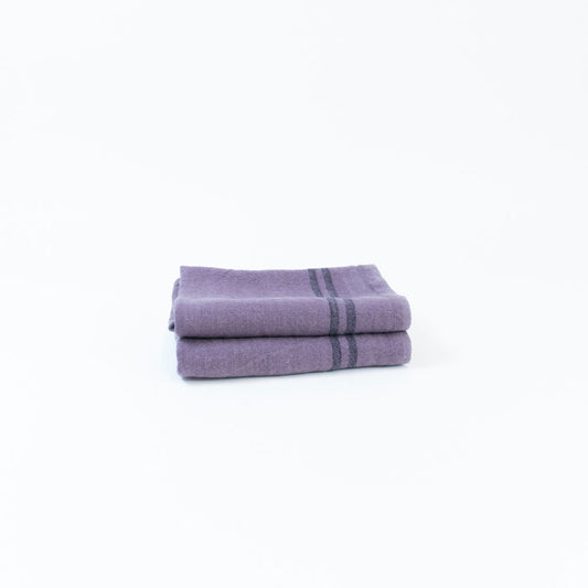 Country Tea Towel | Aubergine