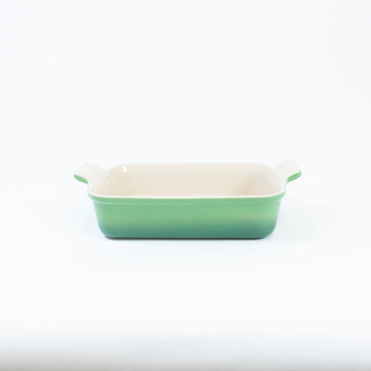 Heritage Stoneware Dish | Bamboo Green