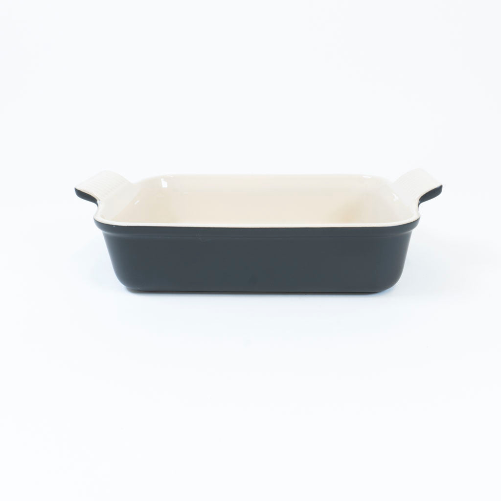 Heritage Stoneware Dish | Satin Black