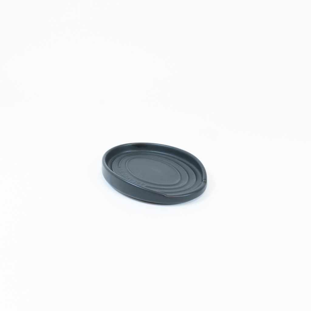 Oval Spoon Rest | Satin Black