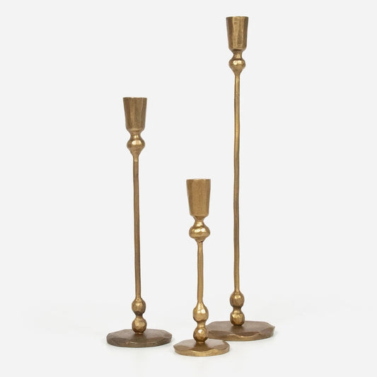 Eddie Gold Candleholder