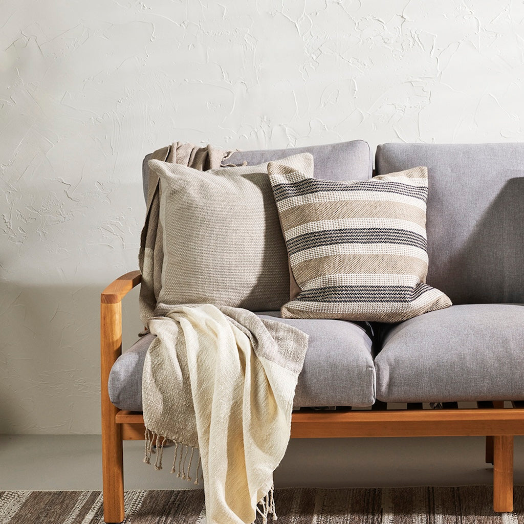 Southwold Outdoor Cushion | Ecru